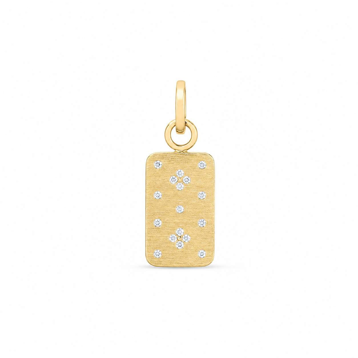 Roberto Coin Venetian Princess Dog Tag Medallion Pendant