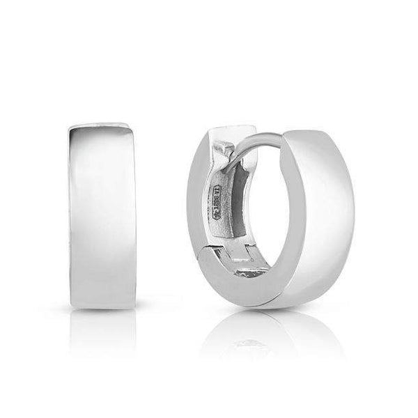 Roberto Coin Perfect Huggie Hoop Earrings