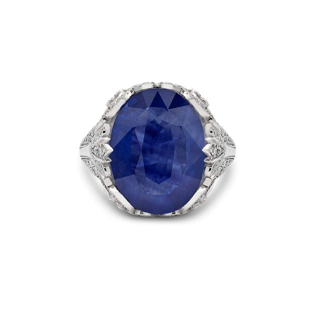 Sapphire And Diamond Ring Provident Jewelery