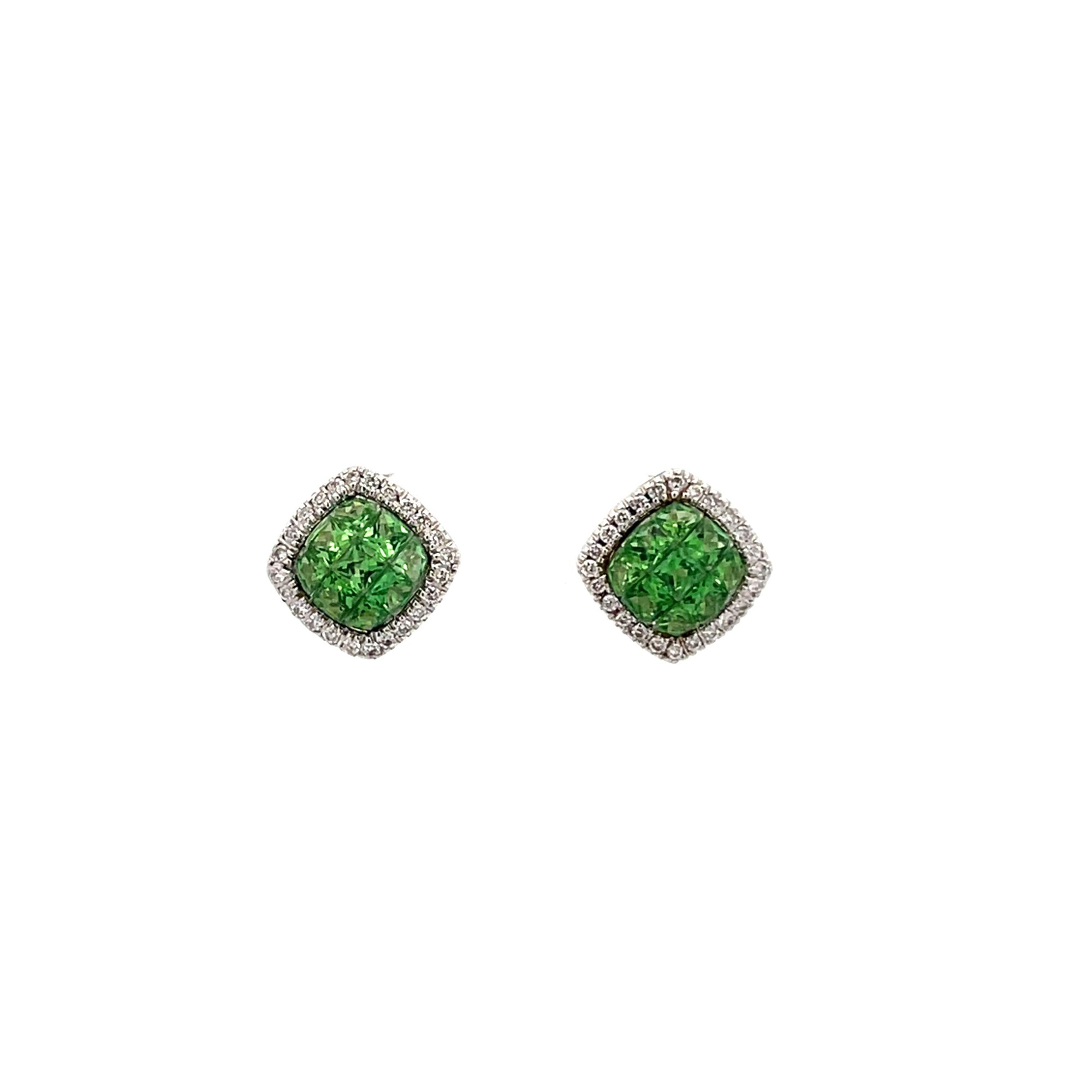 Tsavorite Earrings