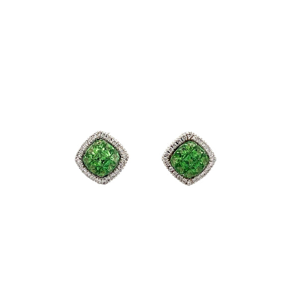 Tsavorite Earrings
