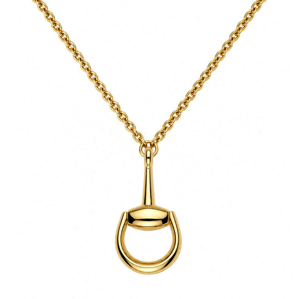 Gucci Horsebit Long Chain Necklace