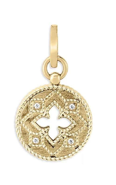 Roberto Coin Venetian Princess Small Cutout Medallion Pendant