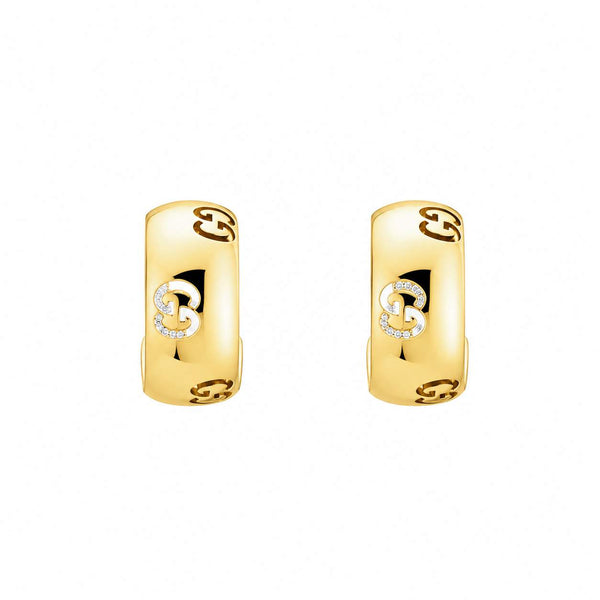 Gucci Icon GG Hoop Earrings