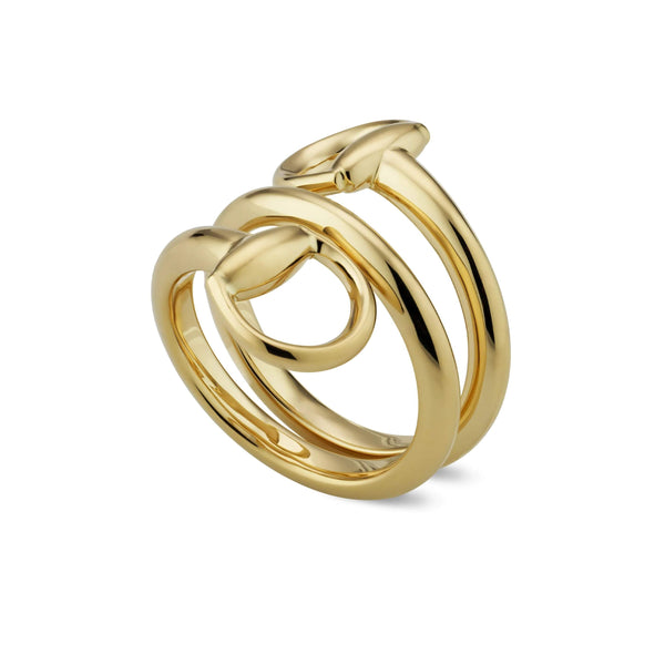 Gucci HorseBit Contrarie Ring
