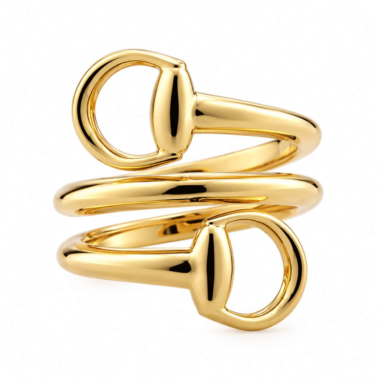 Gucci HorseBit Contrarie Ring
