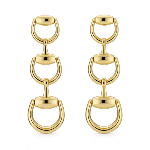 Gucci HorseBit Drop Earrings