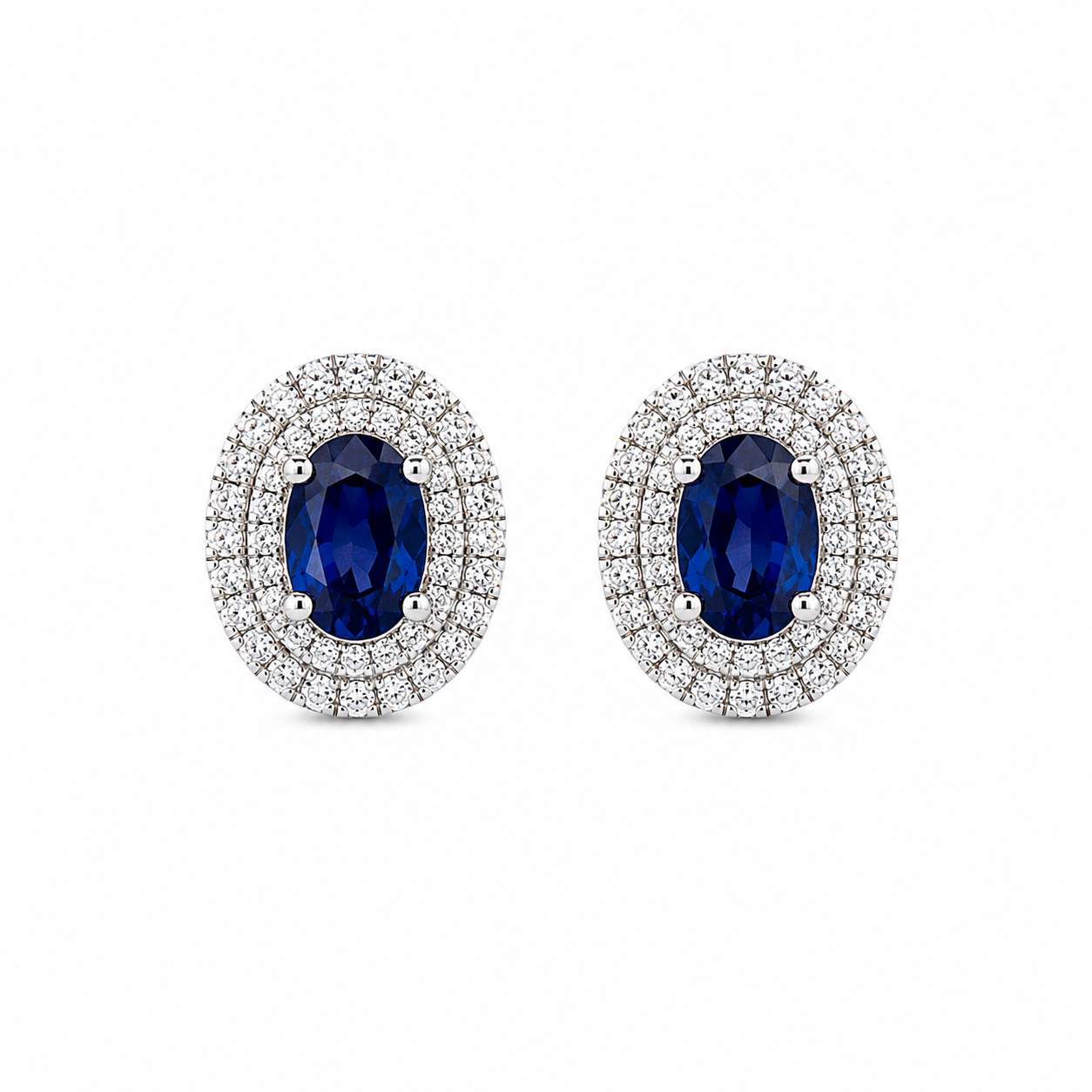 Sapphire Earrings