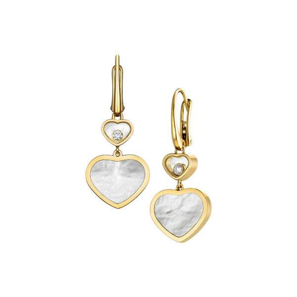 Chopard Happy Hearts Dangle Earrings