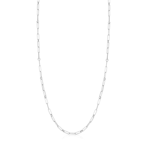 Roberto Coin Designer Paperclip & Round Link Necklace