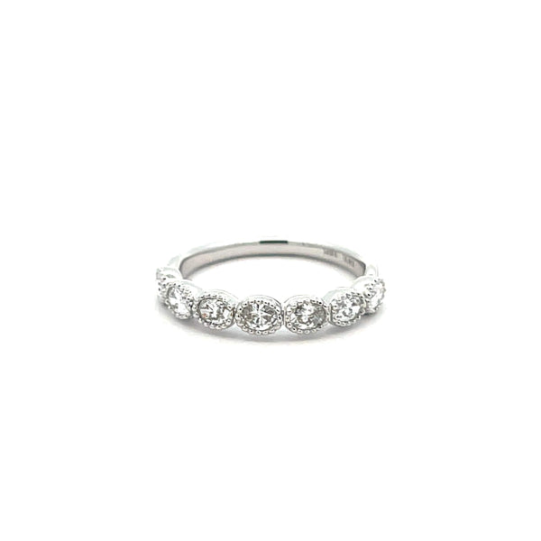 Diamond Bezel Wedding Band Provident Jewelery