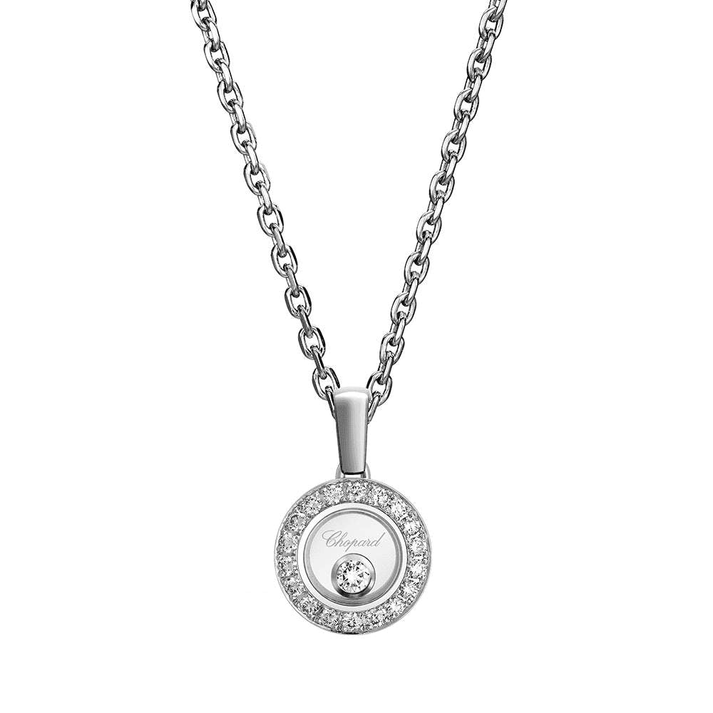 Chopard Happy Diamonds Icons Circle Pendant Necklace
