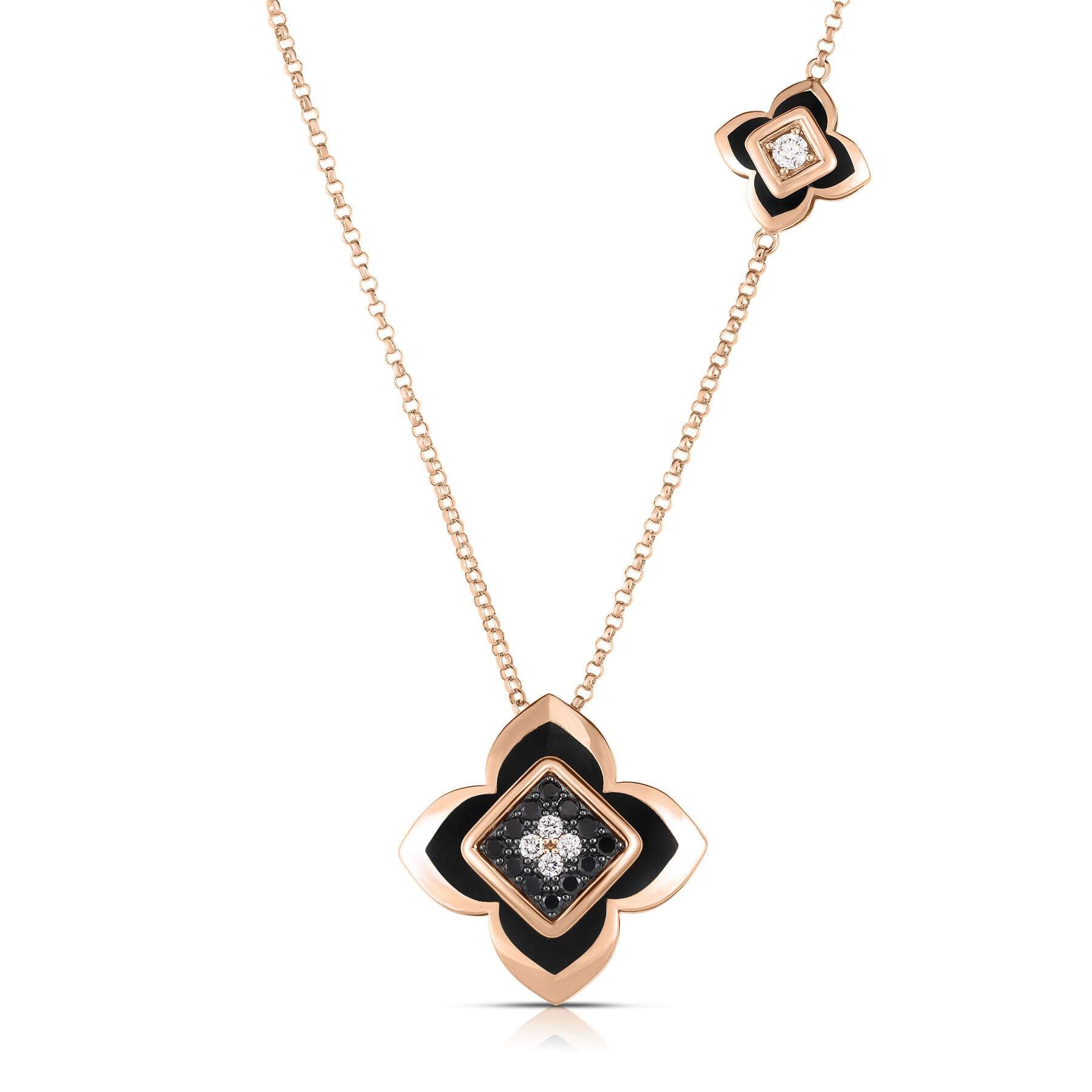 Roberto Coin Palazzo Ducale Carnival Flower Necklace