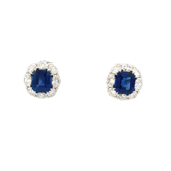 Blue Sapphire Stud Earrings Provident Jewelery