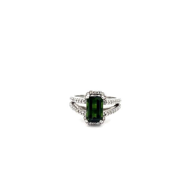 Tourmaline And Diamond Ring Provident Jewelery