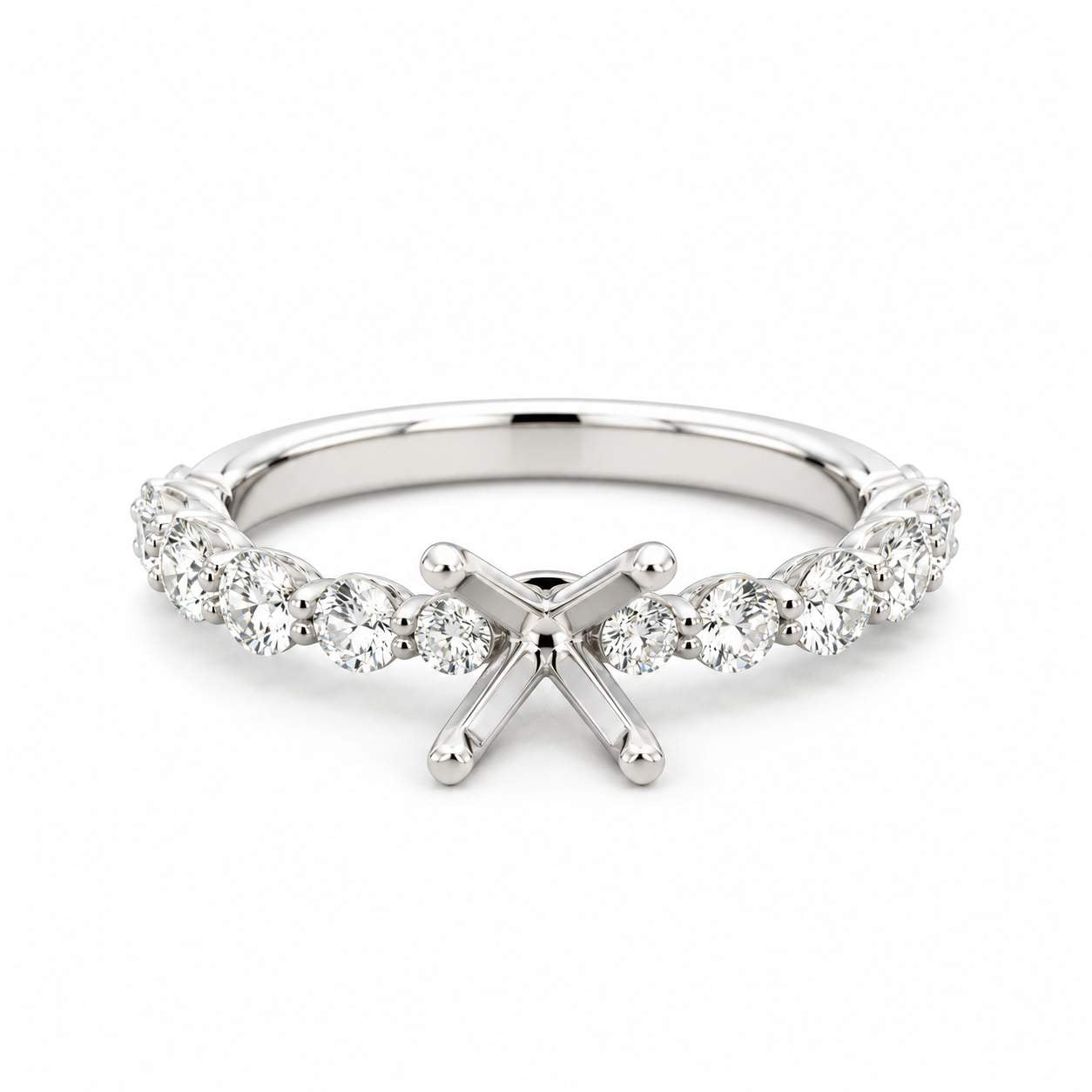 Diamond Semi-Mount Ring