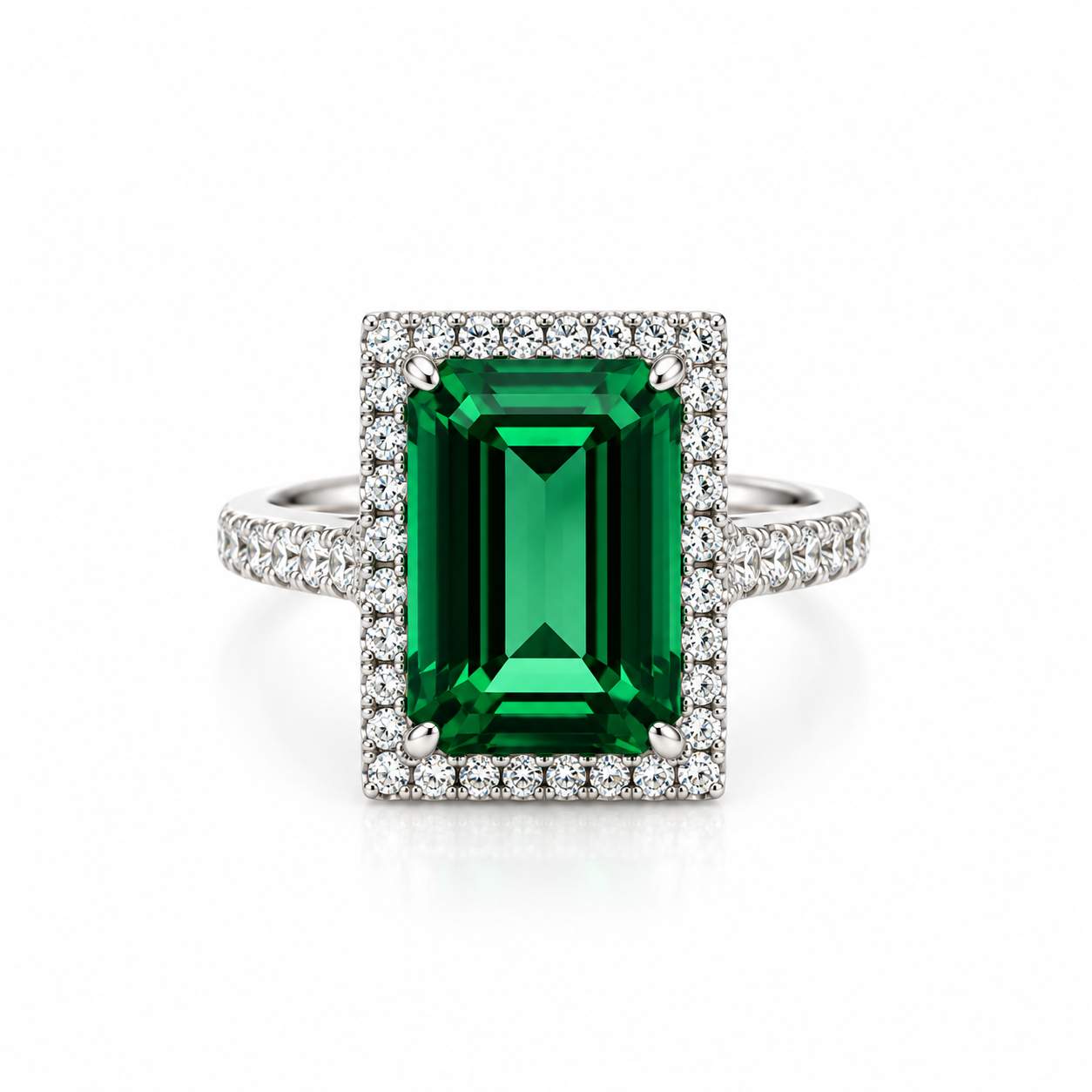 Tourmaline & Diamond Ring