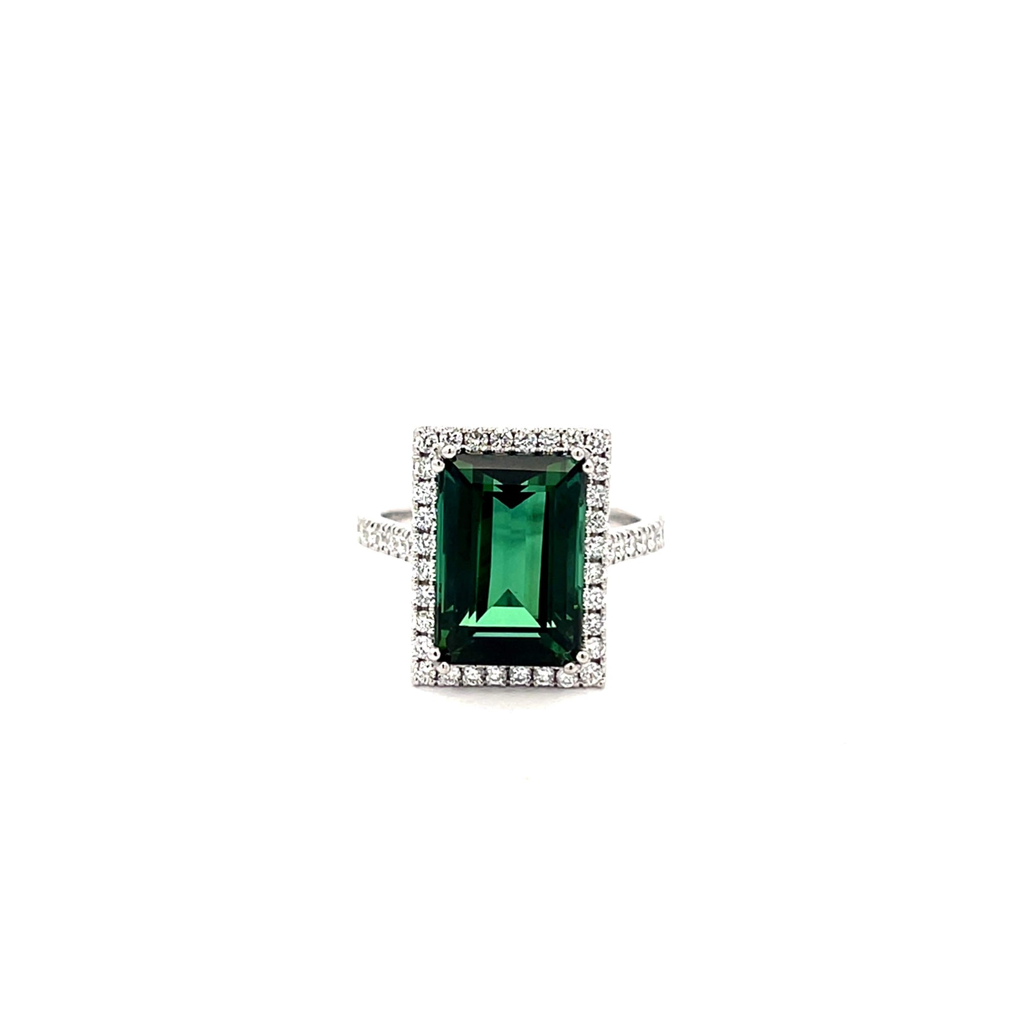 Tourmaline & Diamond Ring Provident Jewelery