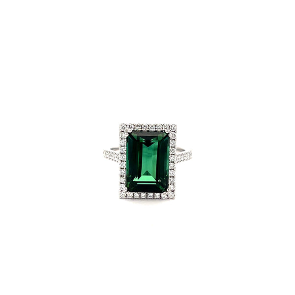 Tourmaline & Diamond Ring Provident Jewelery