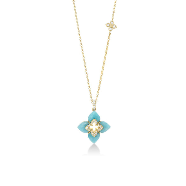 Roberto Coin Venetian Princess Flower Necklace