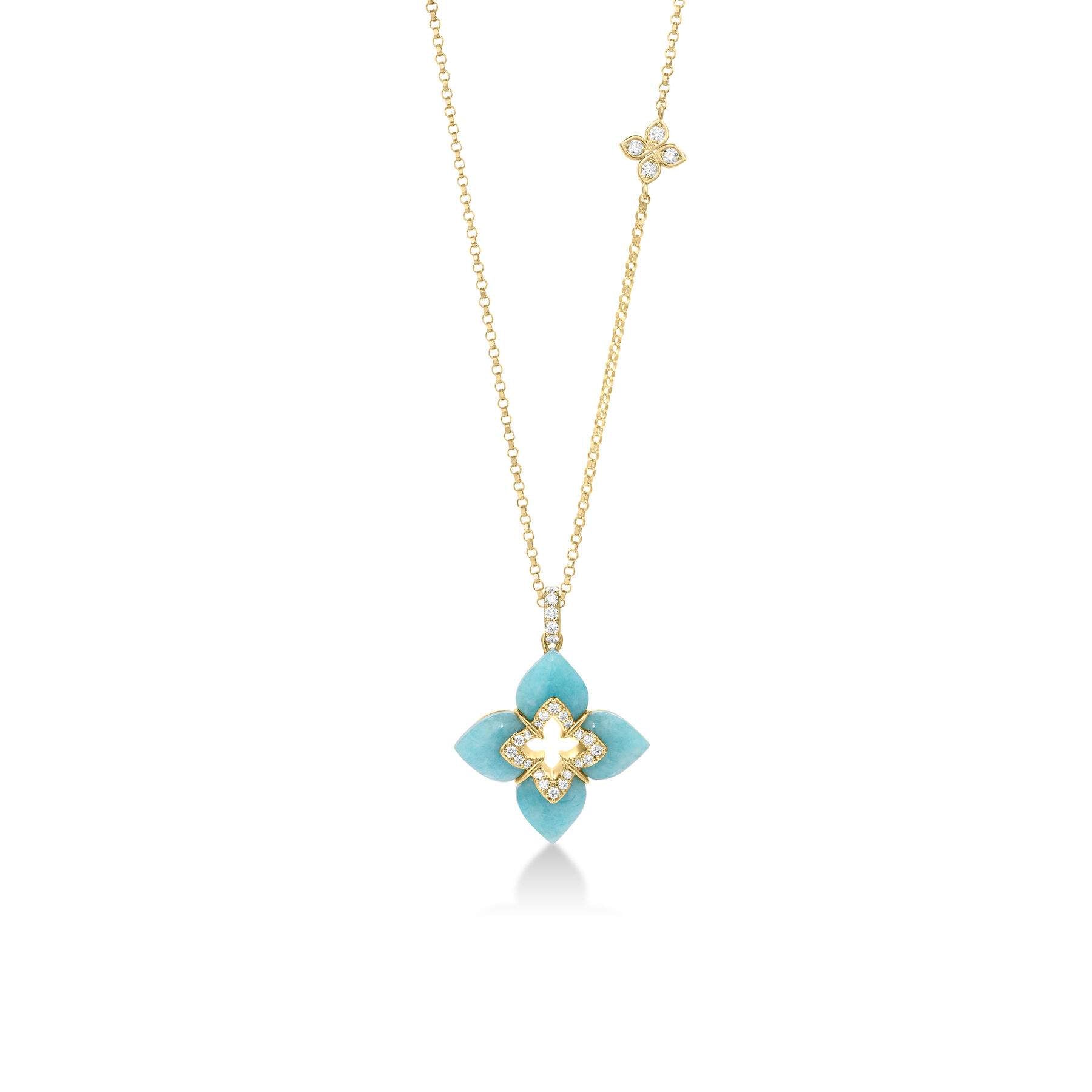 Roberto Coin Venetian Princess Flower Necklace