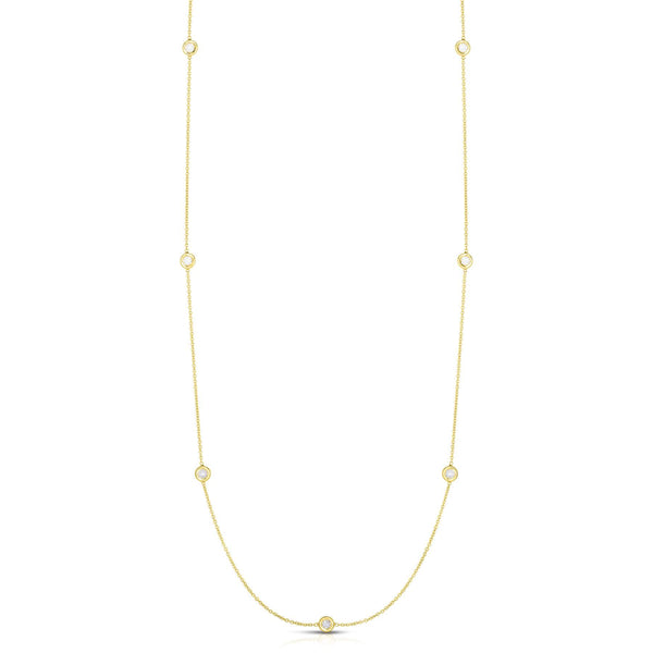 Roberto Coin By The Inch, 7 Stations, Necklace