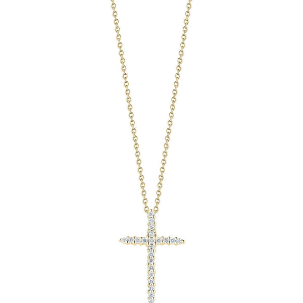 Roberto Coin Tiny Treasures Cross Necklace