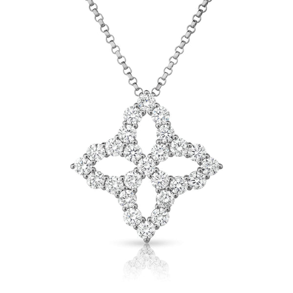 Roberto Coin Venetian Princess Outline Large Necklace