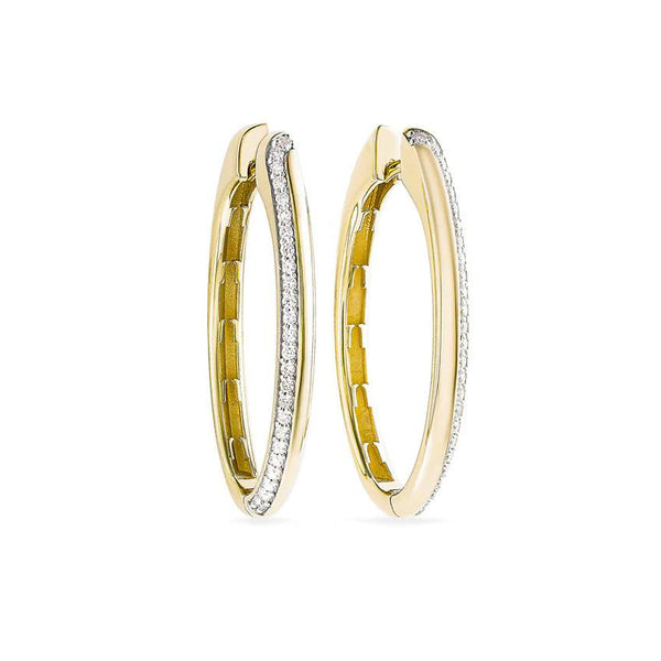 Miseno Arco Diamond Hoop Earrings