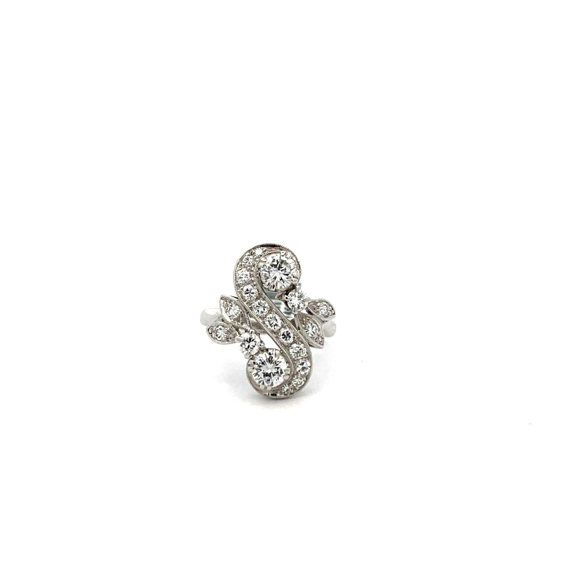 Diamond "S" Style Ring Provident Jewelery