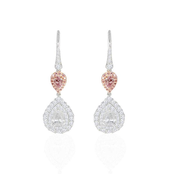 Diamond Dangle Earrings Provident Jewelery