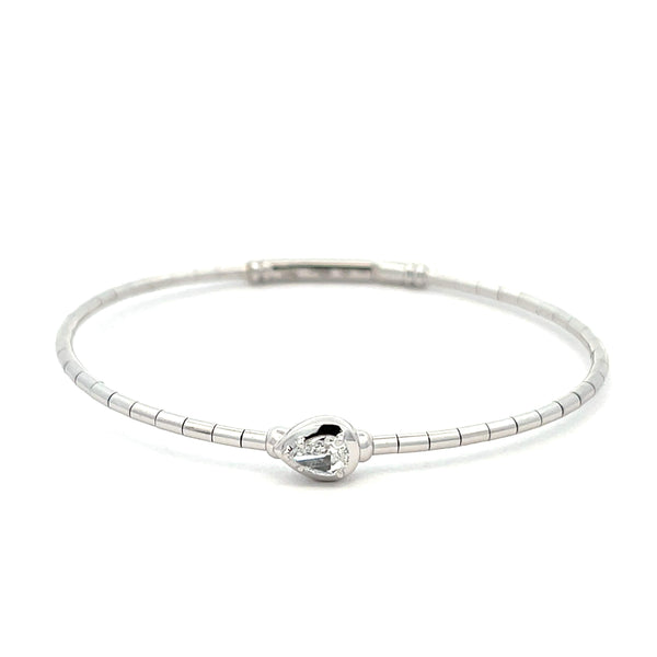 Christopher Designs Bezel-Set Bangle