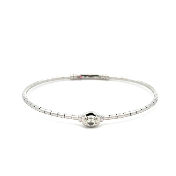 Christopher Designs Bezel-Set Bangle