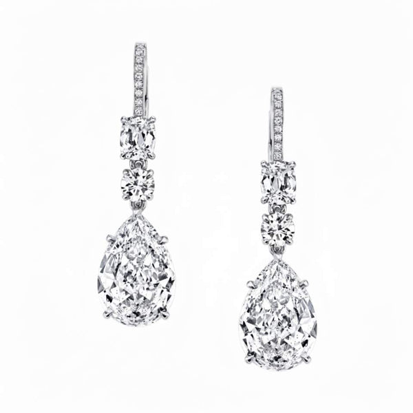 Diamond Dangle Earrings Provident Jewelery