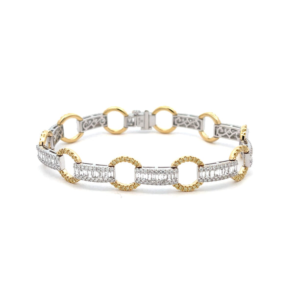 Yellow Diamond Bracelet