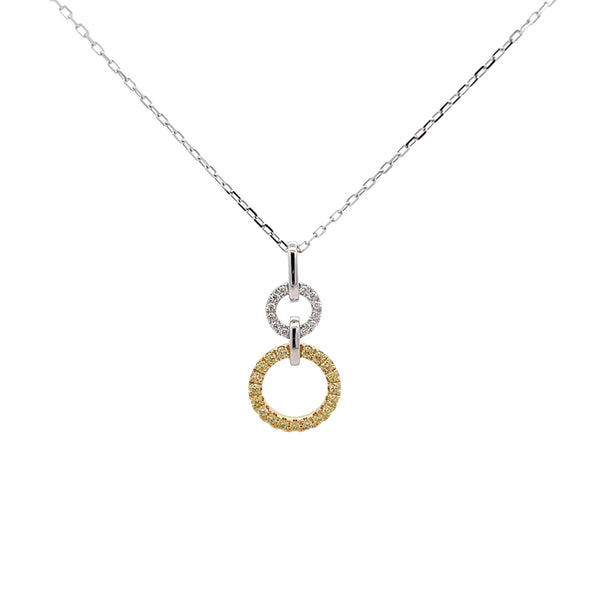 Yellow Diamond Necklace