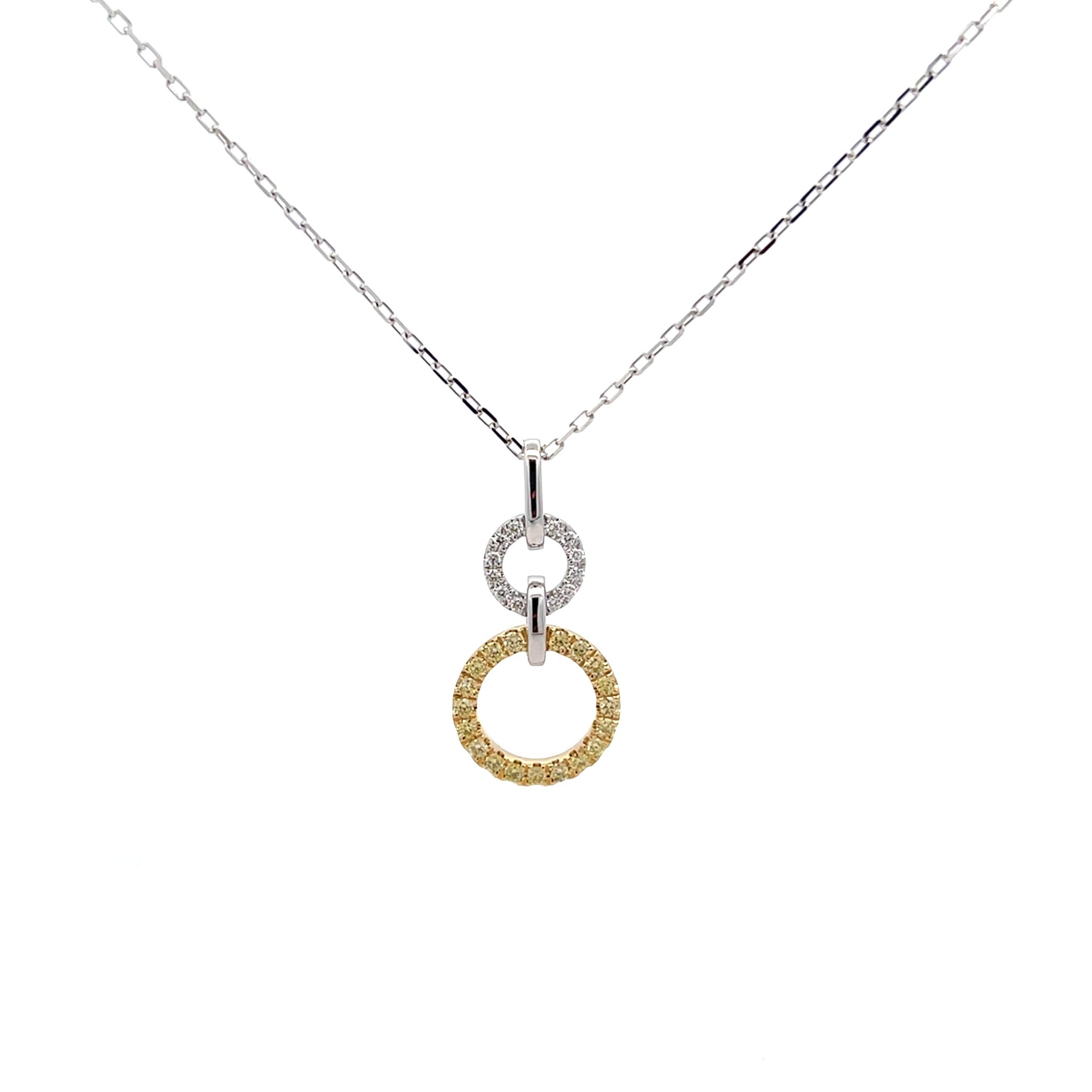 Yellow Diamond Necklace