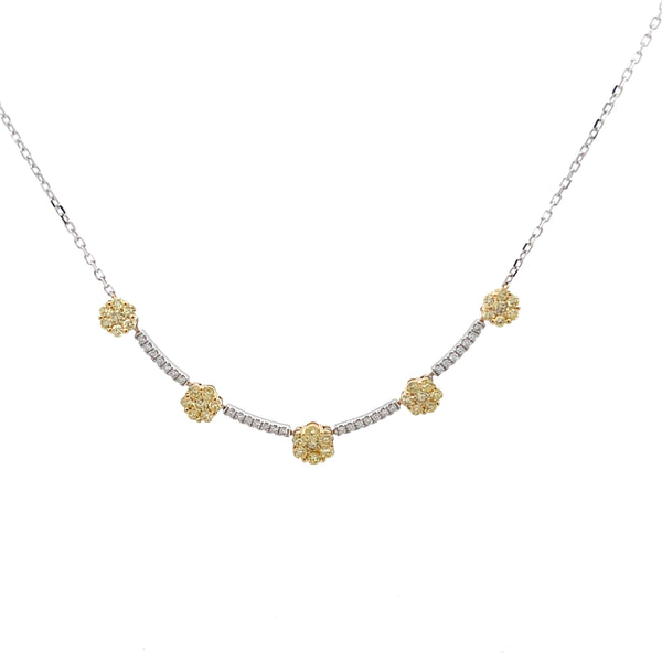 Yellow Diamond Necklace