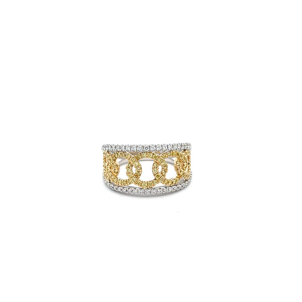 Yellow Diamond Ring
