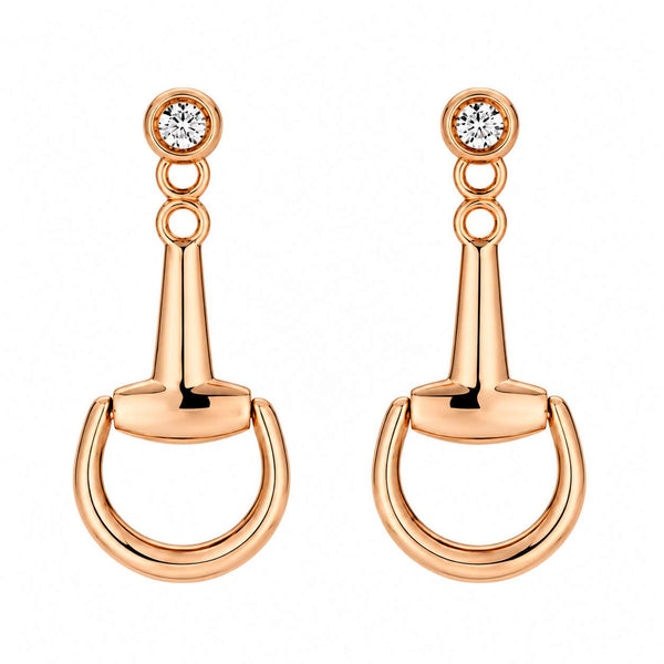 Gucci Horsebit Mini Jacket Earrings