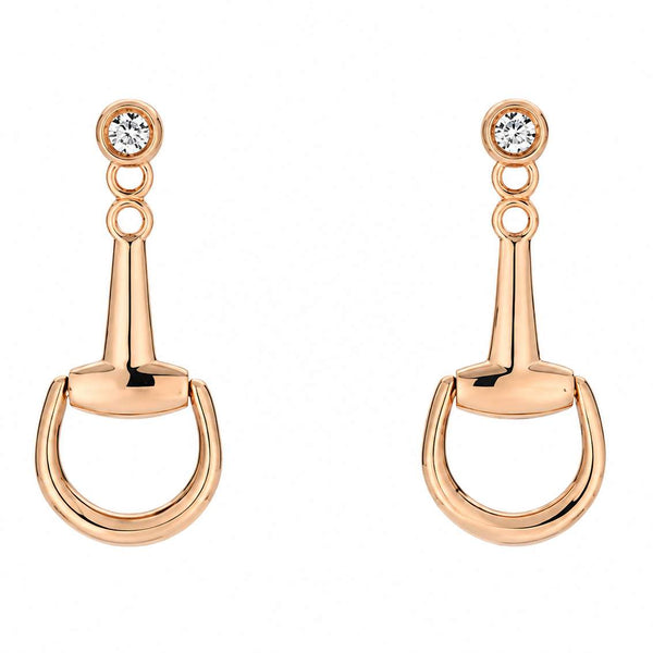 Gucci Horsebit Mini Jacket Earrings
