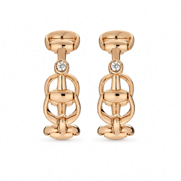 Gucci Horsebit Mini Hoop Earrings