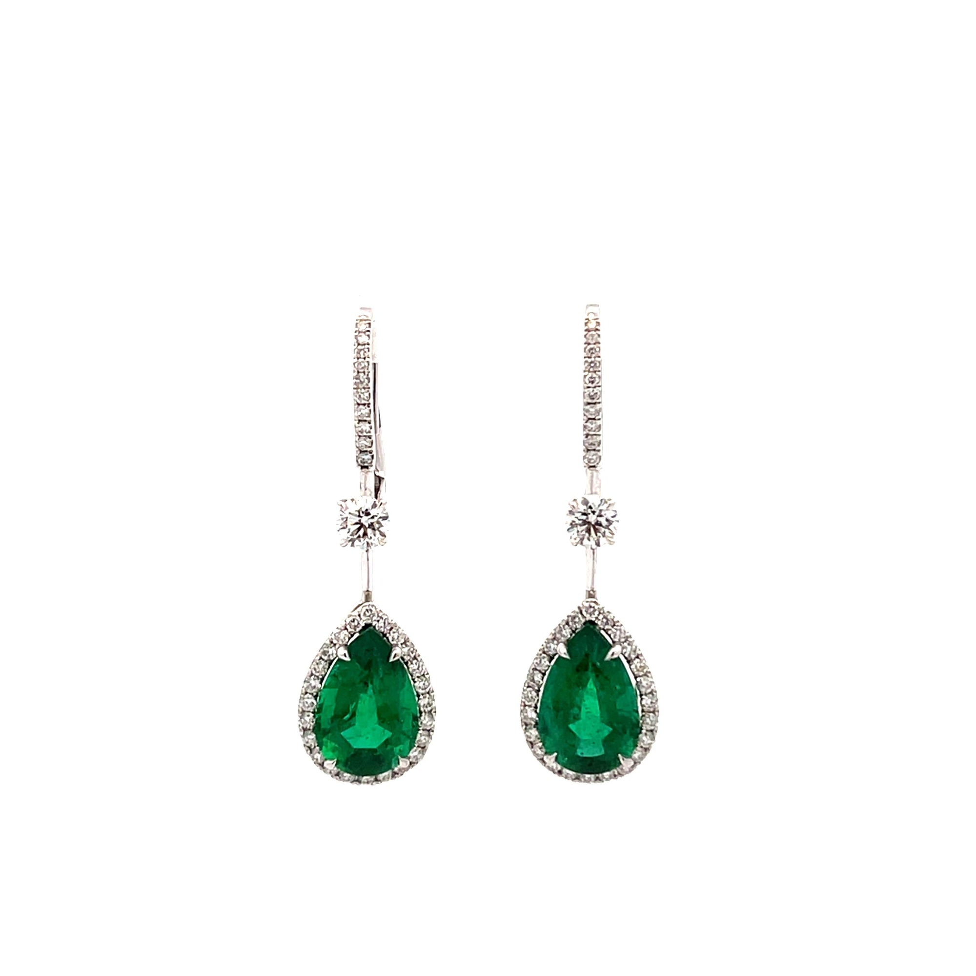 Emerald Earrings