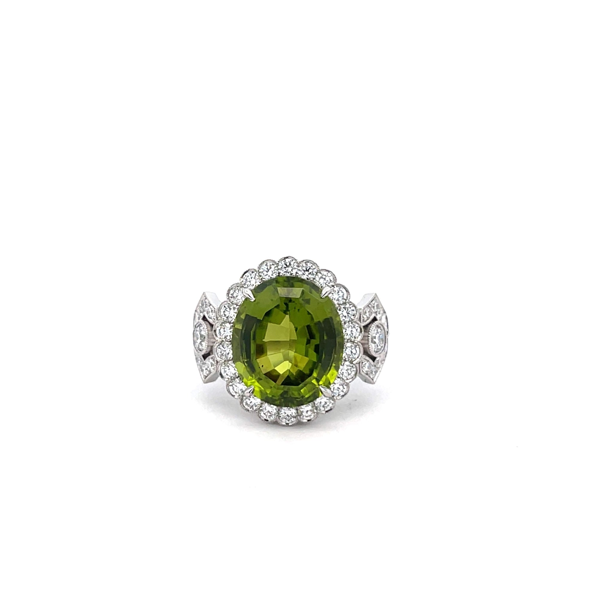 Raymond Yard Peridot Ring