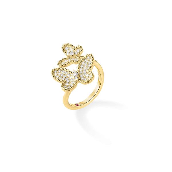 Roberto Coin Jasmine Bypass Butterfly Ring