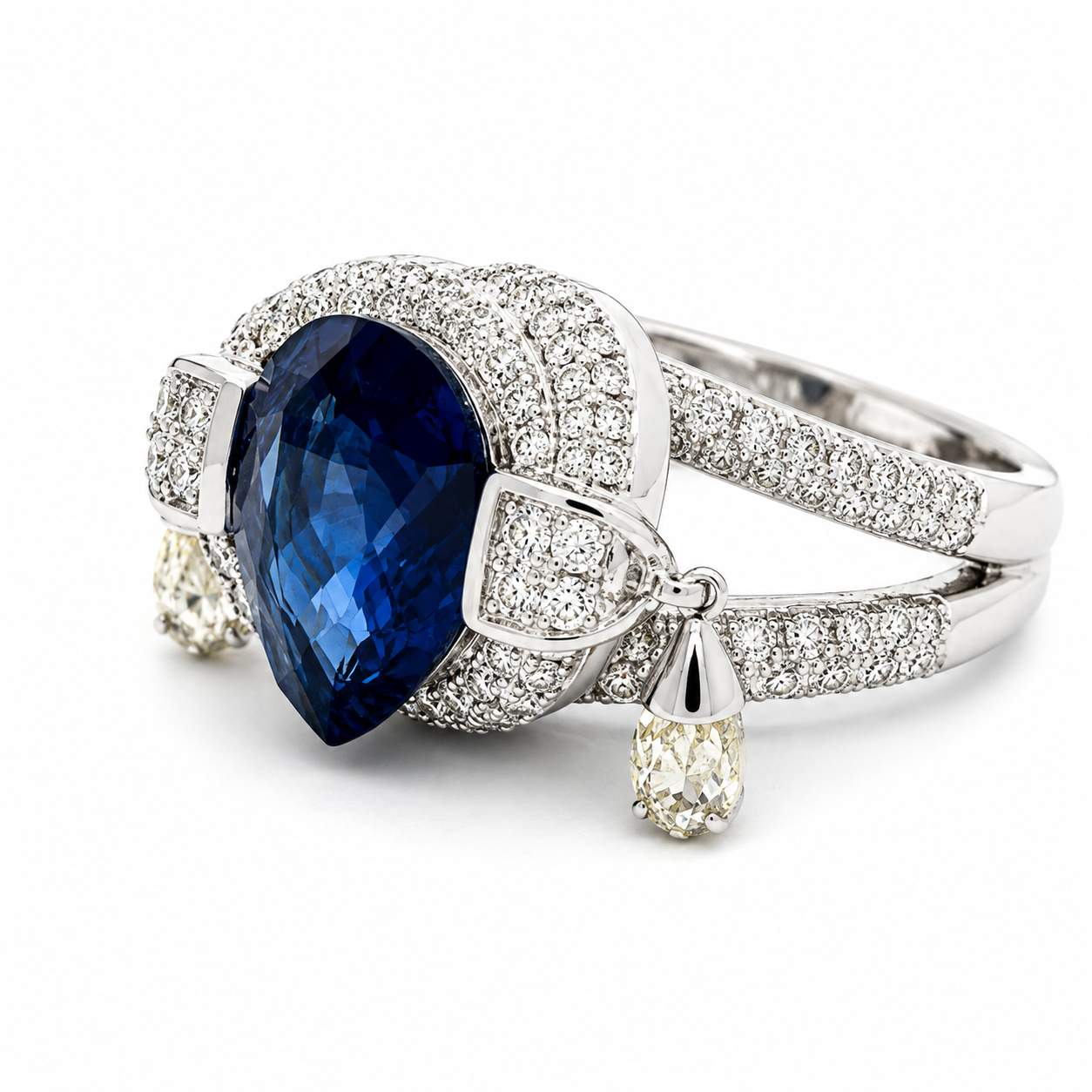 Sapphire & Diamond Ring