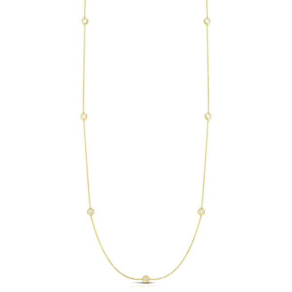 Roberto Coin By The Inch, 7 Stations, Necklace