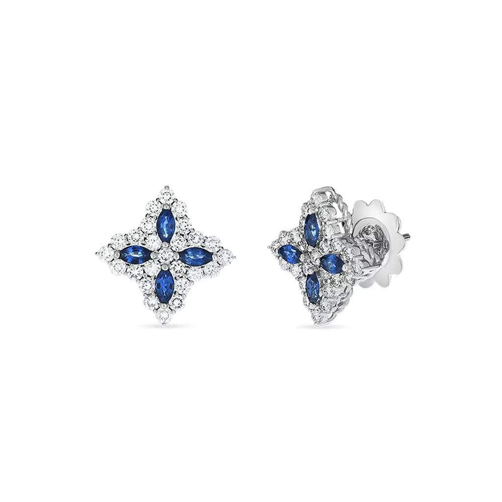Roberto Coin Princess Flower Stud Earrings