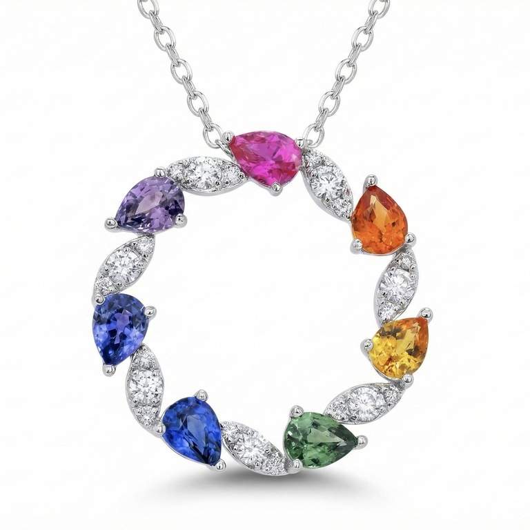 Sapphire Pendant