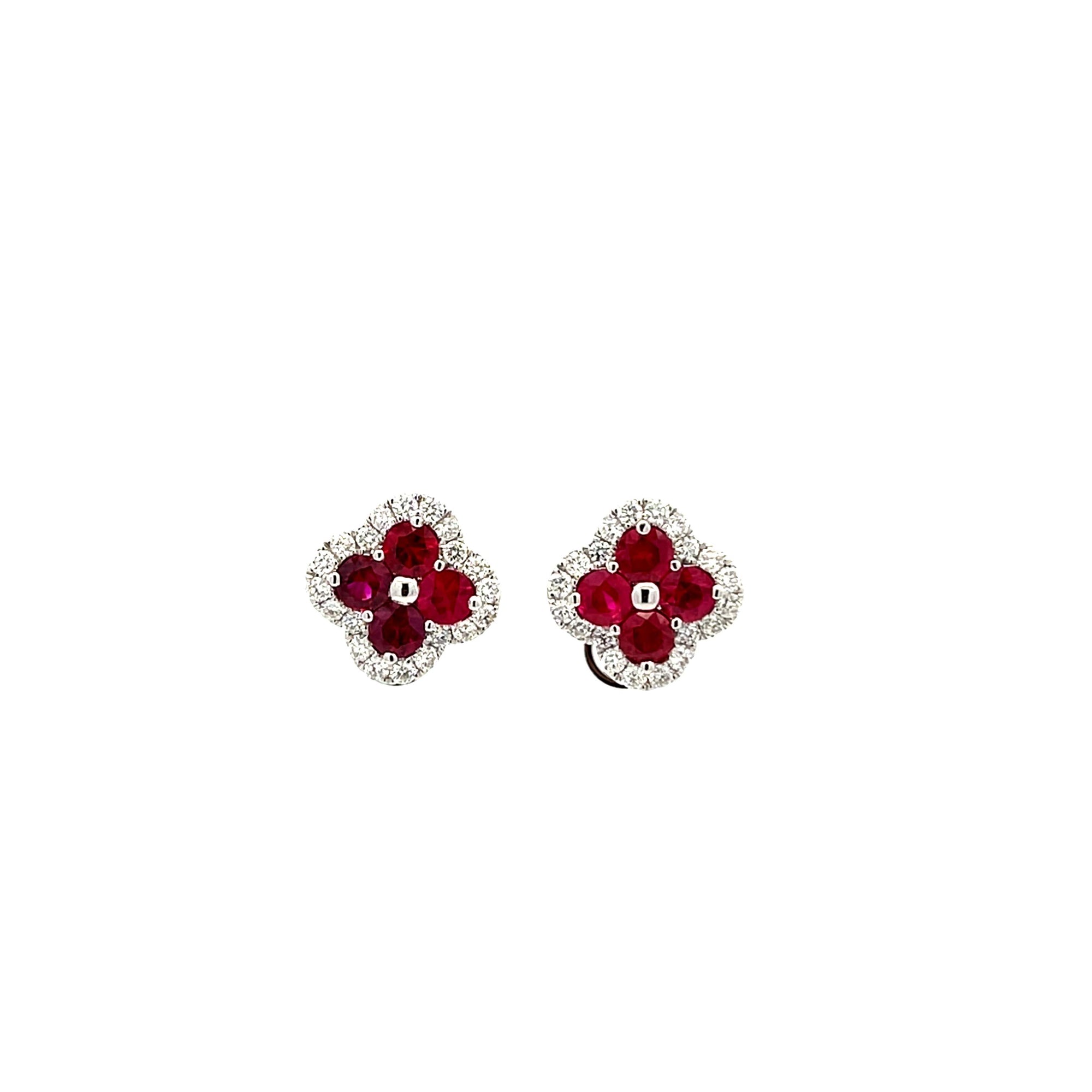Ruby Earrings